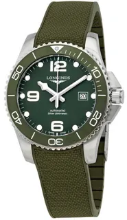 Longines HydroConquest L3.782.4.06.9 Stainless steel Green