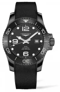 Longines HydroConquest L37844569 Black ceramic Black