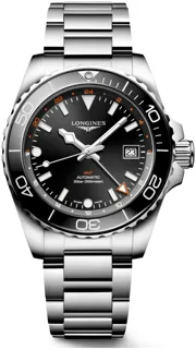 Longines HydroConquest L37904566 Stainless steel Black