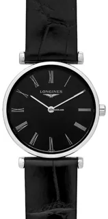 Longines La Grande Classique L4.209.4.51.2 Stainless steel Black