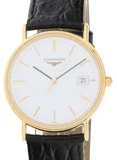 Longines La Grande Classique L4.709.2.21.2 PVD Yellow Gold (Coating) White