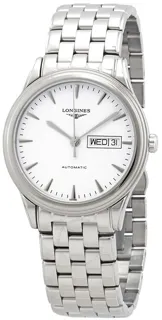 Longines La Grande Classique L4.899.4.12.6 Stainless steel Mat white