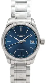 Longines MASTER L2.128.4.92.6 Stainless steel BLUE