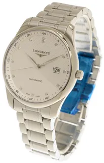 Longines Master Collection L2.893.4.77.6 Stainless steel Silver grains d’orge