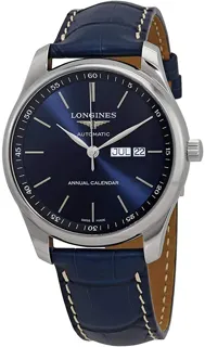 Longines Master Collection L2.920.4.92.0 Stainless steel Blue