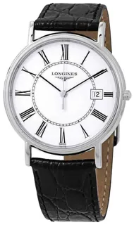 Longines Présence L4.790.4.11.2 Stainless steel White