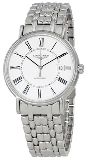 Longines Présence L4.921.4.11.6 Stainless steel White