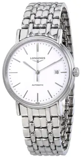 Longines Présence L4.921.4.12.6 Stainless steel White