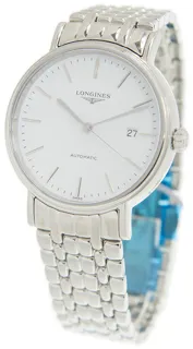 Longines Présence L4.922.4.12.6 Stainless steel White