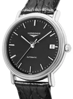 Longines Présence L4.922.4.52.2 Stainless steel BLACK