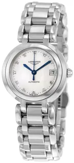 Longines PrimaLuna L8.111.4.87.6 Stainless steel White