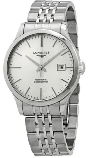 Longines Record L28204726 Stainless steel Silver