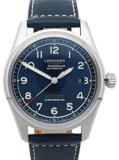 Longines Spirit L3.811.4.93.0 Stainless steel Blue