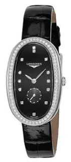 Longines Symphonette L2.307.0.57.0 Stainless steel Black$Diamonds