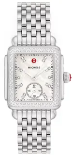 Michele Deco MWW06V000122 Stainless steel White