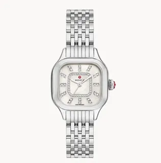 Michele Meggie MWW33B000008 Stainless steel White