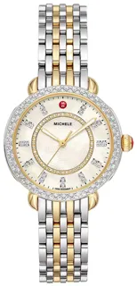 Michele Sidney MWW30B000002 Stainless steel and 18k yellow gold White