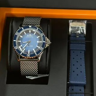 Mido Ocean Star M026.807.11.041.01 Stainless steel Blue