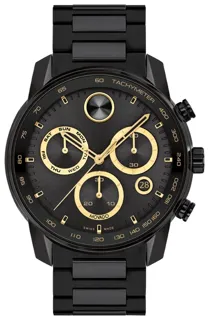 Movado Bold 3600906 Black PVD Black