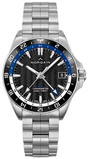 Norqain Adventure Neverest GMT NN1100SC1CG\BA11 Stainless steel Black