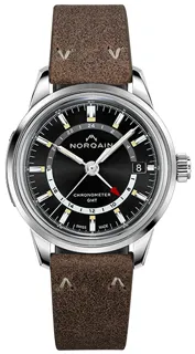 Norqain Freedom 60 GMT NN2100SG/B211 Stainless steel Black