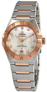 Omega Constellation 131.20.29.20.55.001 Yellow gold and Stainless steel White