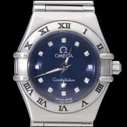 Omega Constellation 1563.85.00 Stainless steel Blue