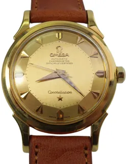 Omega Constellation 2852 SC 18k yellow gold Golden