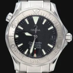 Omega Seamaster Diver 300M 2236.50.00 White gold and Stainless steel Black