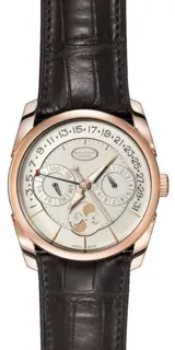 Parmigiani Fleurier Tonda Quator PHF272-1002400 18k rose gold Cream