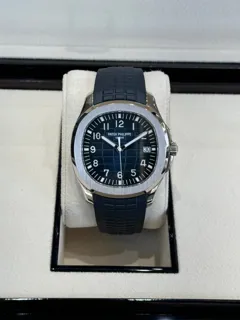 Patek Philippe Aquanaut 5168G 18k white gold Blue