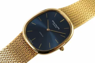 Patek Philippe Ellipse 3738-1 18k yellow gold Blue