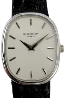 Patek Philippe Golden Ellipse 4226 18k white gold Silver