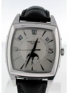 Patek Philippe Gondolo 5135G 18k white gold Silver