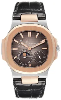 Patek Philippe Nautilus 5712GR-001 Rose gold and White gold Gray