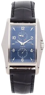 Patek Philippe 5100G 18k white gold Blue