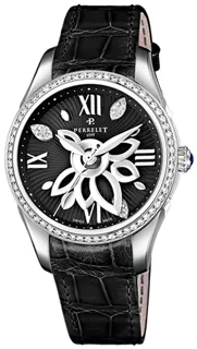 Perrelet Diamond Flower A2066/2 Stainless steel Black