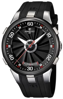 Perrelet Turbine A1050/1 Titanium and Stainless steel Black