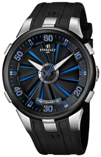 Perrelet Turbine A1050/5 Titanium and Stainless steel Black