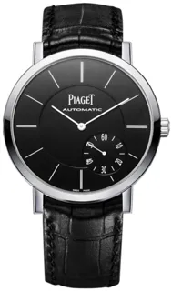 Piaget Altiplano G0A37126 18k white gold Black