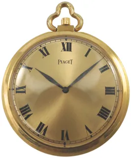 Piaget Pocket Watch 18k yellow gold Champagne