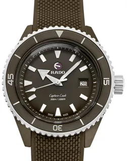 Rado Captain Cook R32130318 Ceramic Brown