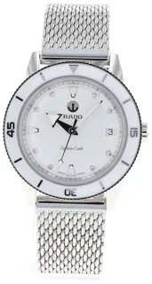 Rado Captain Cook R32500703 Ceramic and Stainless steel White