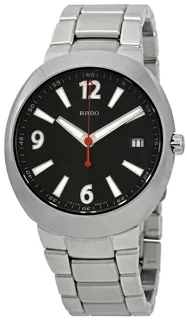 Rado Oval R15943153 Stainless steel Black