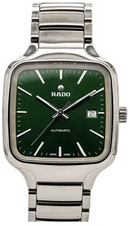 Rado True Square R27077312 Ceramic Green