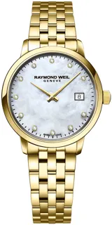 Raymond Weil Toccata 5985-P-97081 Yellow gold and Stainless steel White