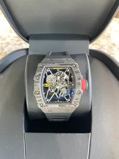 Richard Mille Rafael Nadal RM35-01 50mm Carbon fiber Skeletonized