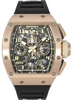 Richard Mille RM 011 RM011 AO RG 'IVORY' 18k rose gold Skeletonized