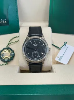 Rolex 1908 52509 18k white gold Black