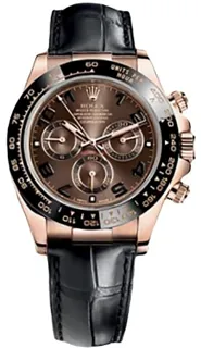 Rolex Daytona 116515 18k rose gold Brown